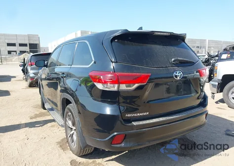 2018 Toyota Highlander Le Plus из США, поврежденный, VIN 5TDZZRFH5JS282679